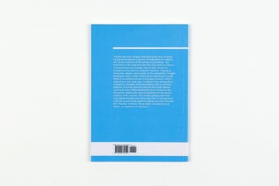 Book cover, back